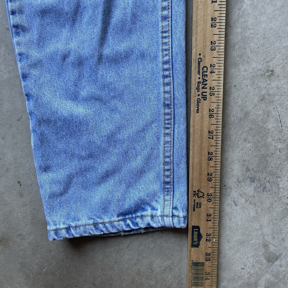 Vintage Levi's Silver Tab Loose Fit Light Wash Denim Jeans Women Size 9/10 M - Picture 5 of 8